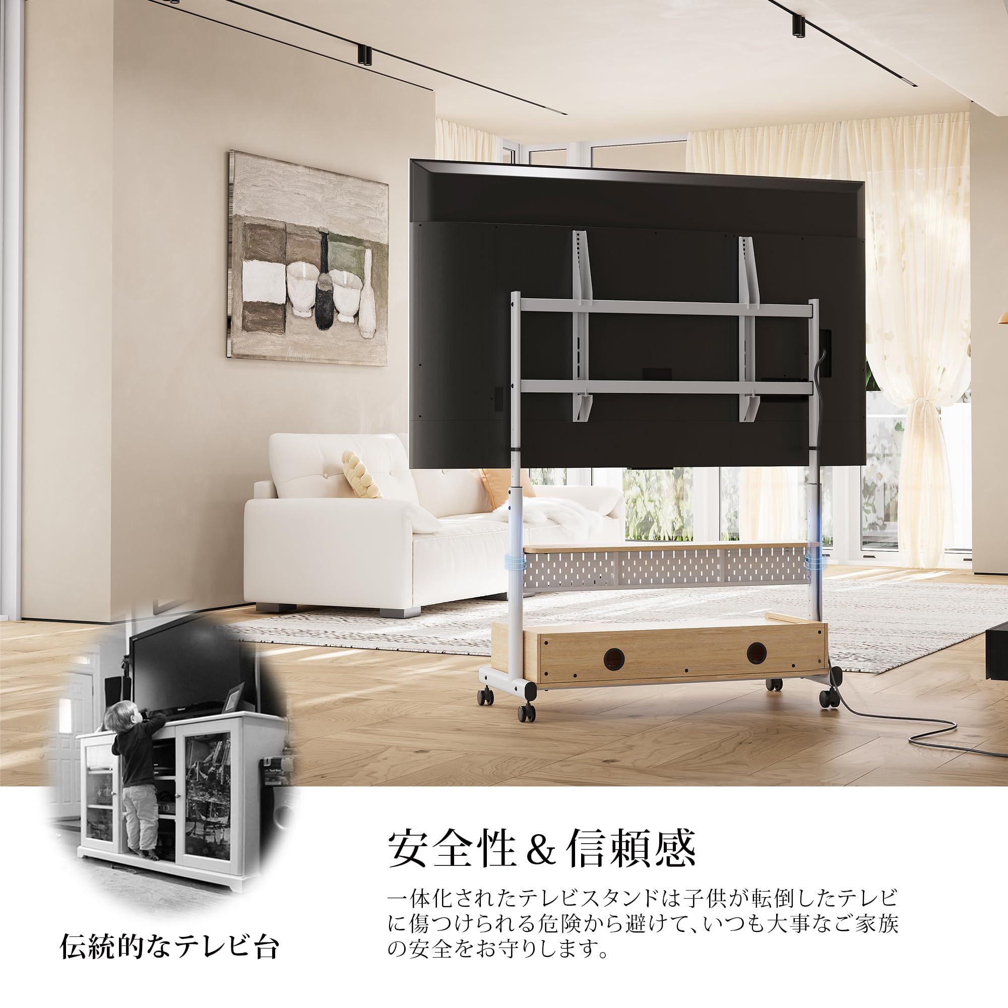 Amazon.co.jp: FITUEYES テレビスタンド Kシリーズ テレビ台 マウント